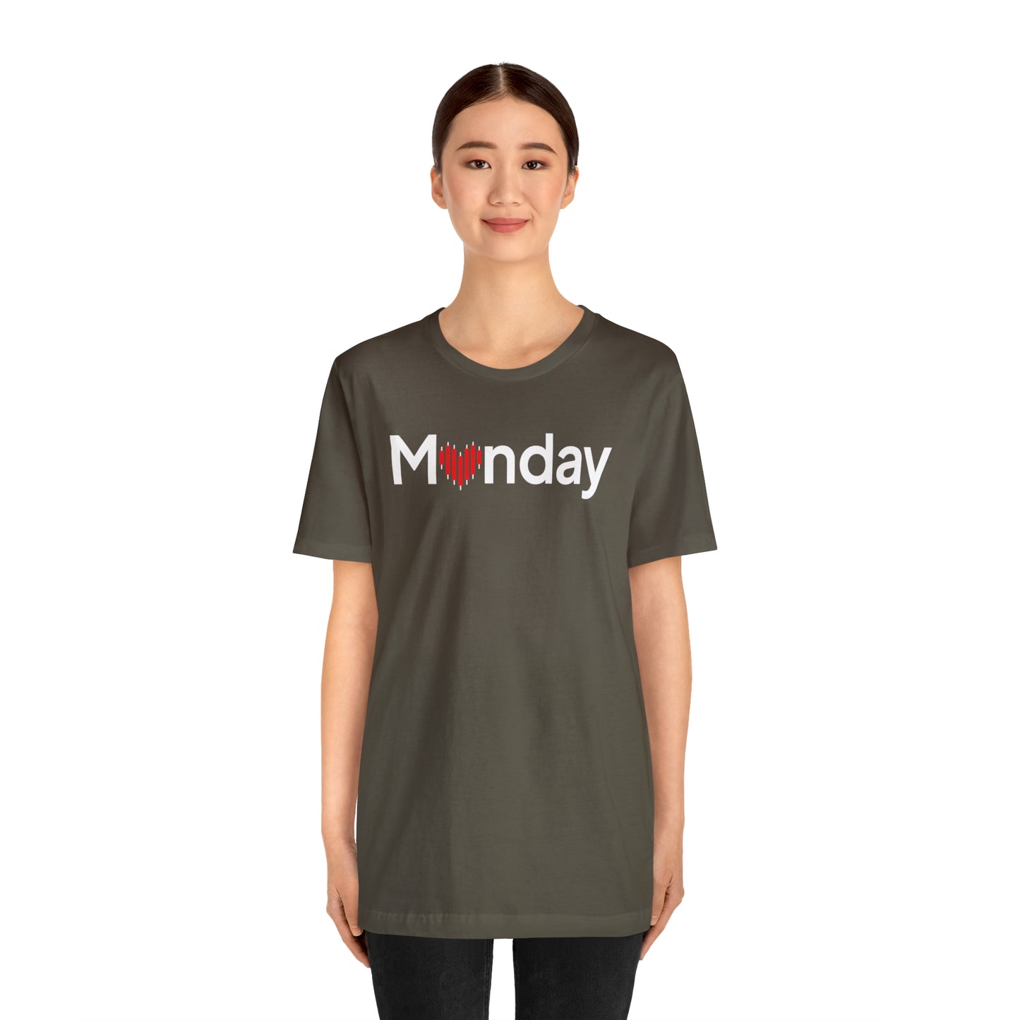 Monday Love Shirt / Stock market love / Investing / Monday Funday / Day Traders Know Chart Heart