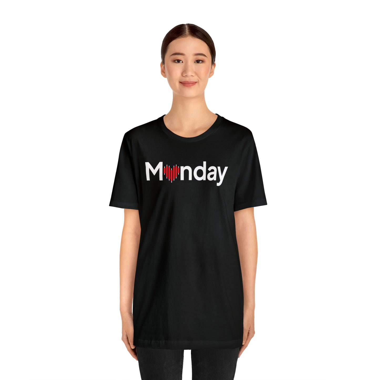 Monday Love Shirt / Stock market love  / Investing / Monday Funday / Day Traders Know Chart Heart